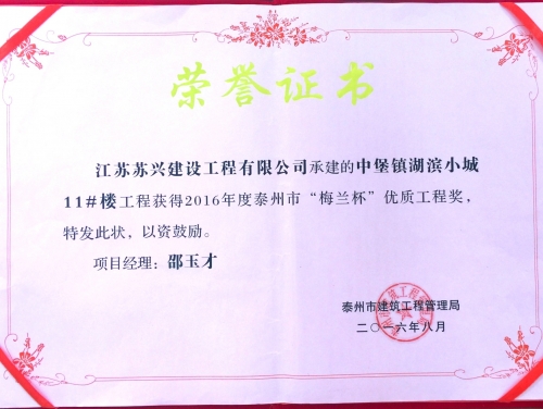 中堡鎮湖濱小城11#樓